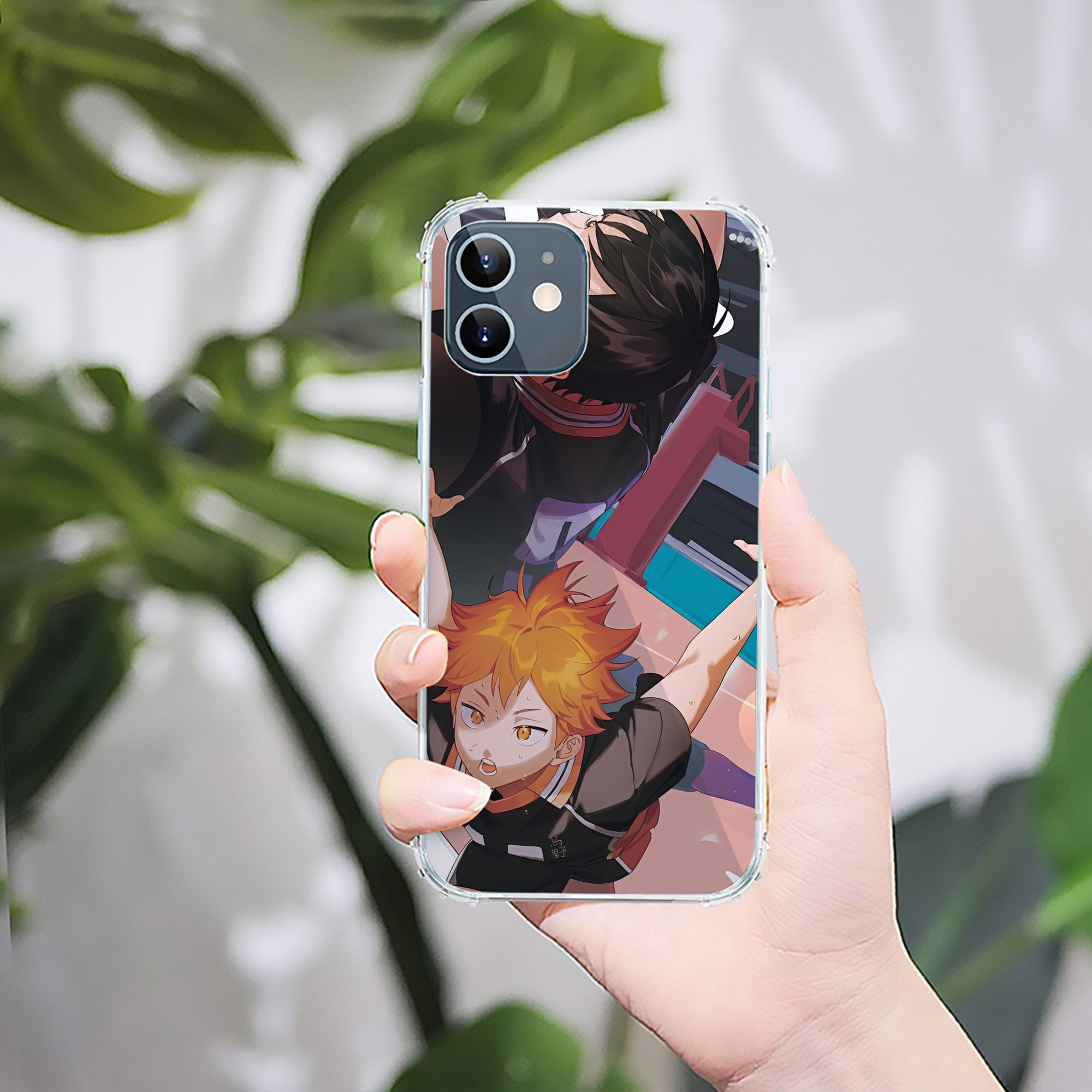 （画像用） ハイキュー!! Haikyu!! 【iPhone 12シリーズ対応】透明スマホケース（クリアソフトケース）